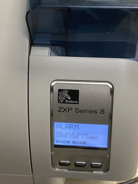 Zebra Z82000C0000US00 ZXP Series 8 ID 