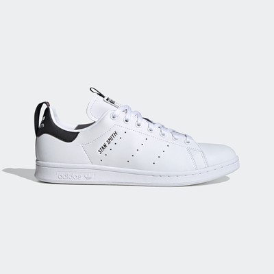 stan smith white black red