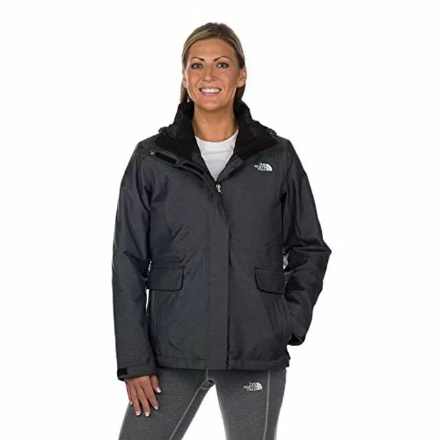 boter waterval Meter Women&#039;s The North Face Monarch Triclimate 3in1 Jacket/Parka Gray/Black  MSRP $260 | eBay