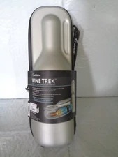 New - Rabbit - Wine Bottle Carrier / Chiller - Silver