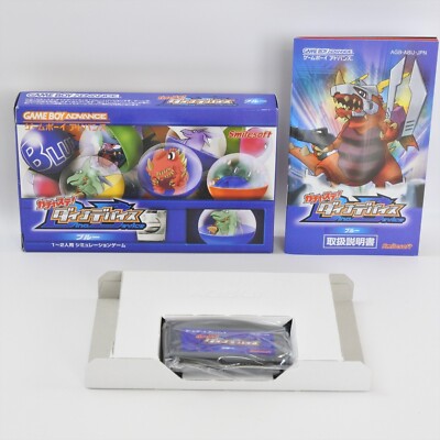 Gameboy Advance DINO GERÄT BLAU Gachasute GUT Nintendo 2508 GBA
