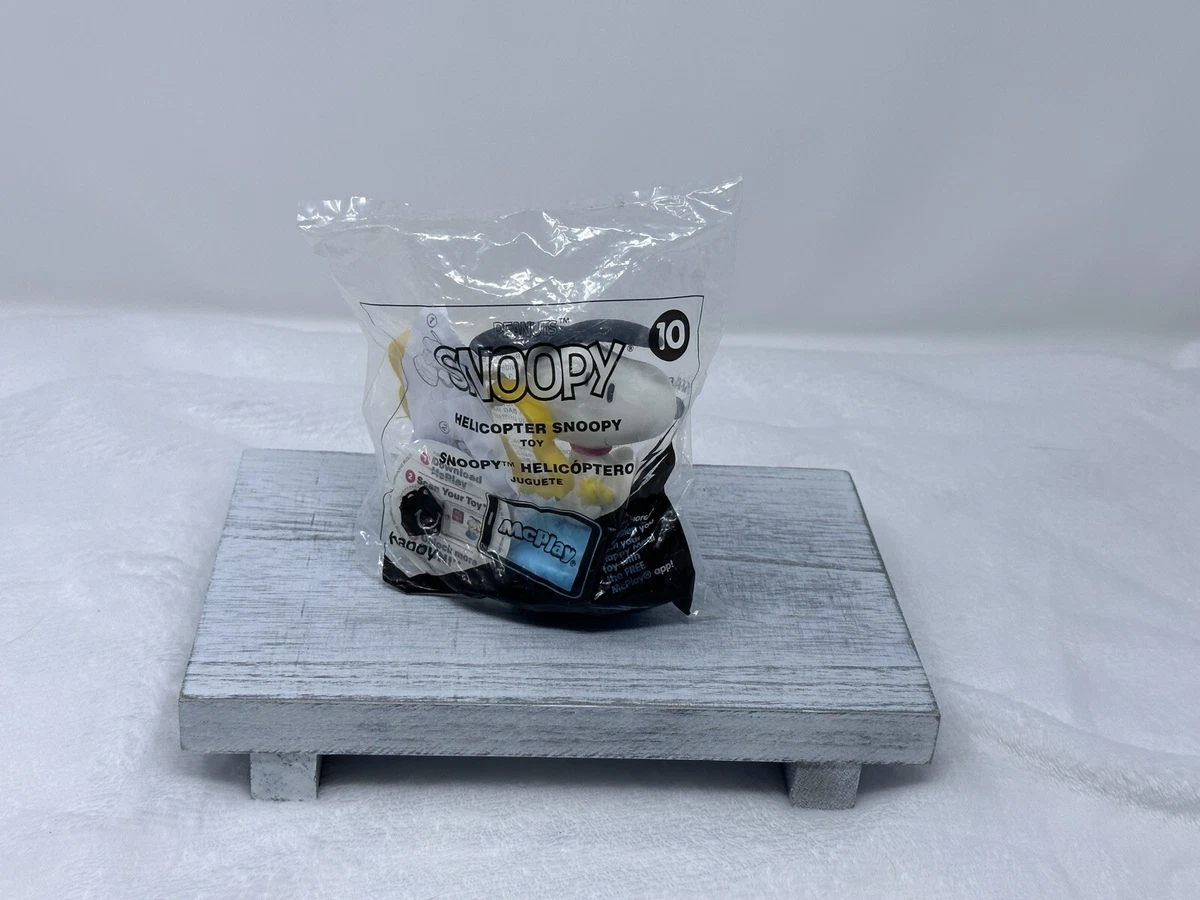 McDonalds Happy Meal Snoopy 10 HELICOPTER SNOOPY Figure Toy eBay