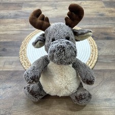 Aurora Snuggly Milo Moose Plush 12" Sweet  Softer Stuffed Animal
