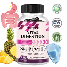 Quercetin With Bromelain Capsules - Natural Digestive & Immune Supplement