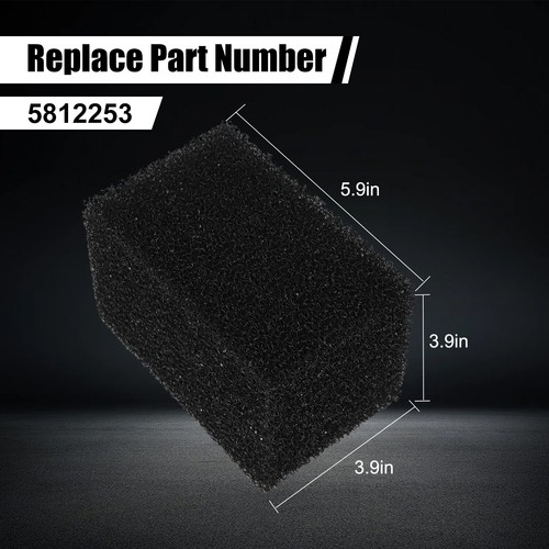 2x Intake Air Filters for Polaris 5812253 UTV XP Ranger 400 500 700 800 900 US - Picture 4 of 8