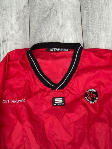 Histon Football Club Ex Player Issue Rain Pullover Top Stanno Kit | Mens XL Kit - Picture 2 of 12