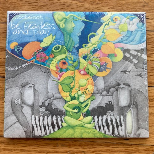 *NEW SEALED* 2009 WOOKIEFOOT ‎"BE FEARLESS AND PLAY" CD hippie jam band phish - Picture 1 of 2