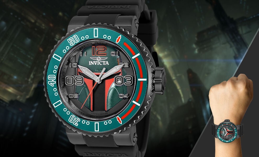 $1200 MSRP | Invicta Star Wars Boba Fett Men's Limited $1200 MSRP | Invicta Star Wars Boba Fett Men's Limited