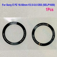 For Sony E PZ 16-50mm SELP1650 Lens Front Name Ring Plate Label Replacement Part