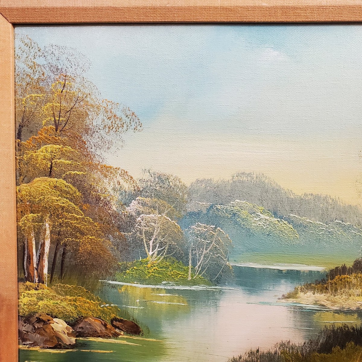 Beautiful Original Acrylic Landscape Painting G. Raymond