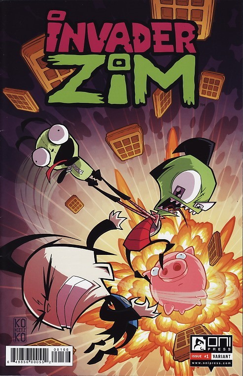 INVADER ZIM #1 Comics Jhonen Vasquez RETAILER APPRECIATION
