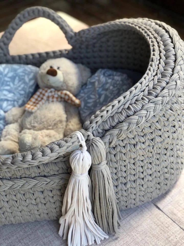 Moses CESTA CON CAPUCHA y SOPORTE MECEDOR para niño TOTALMENTE NUEVA EN CAJA Foto 4 de 4