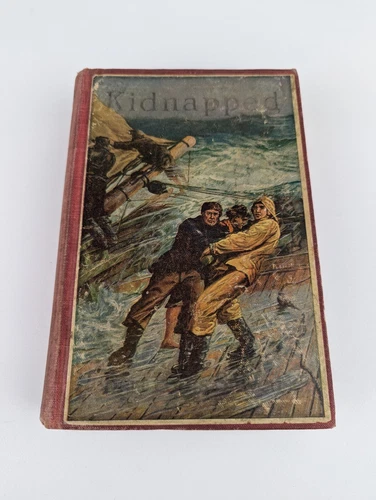 Kidnapped by Robert Louis Stevenson, 1920 Charles Scribner Illustrated Antique