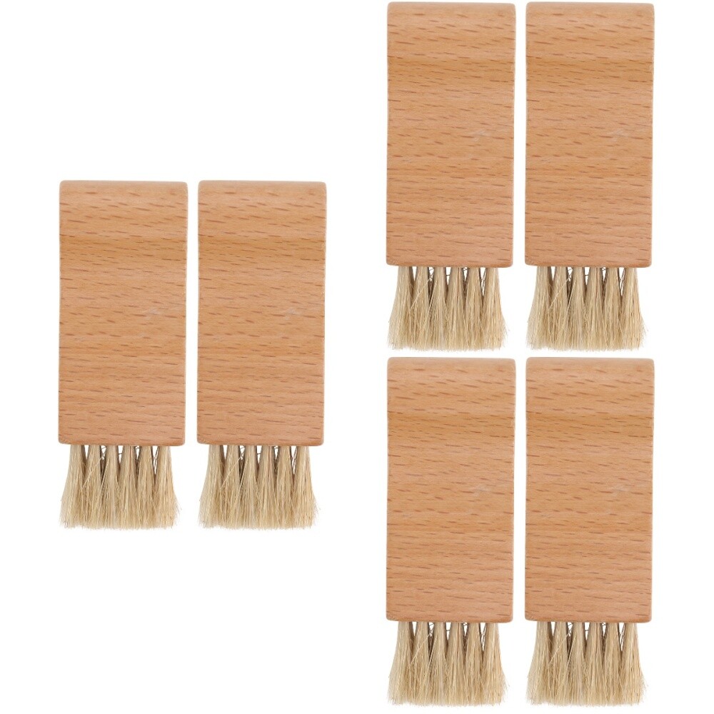 2pcs Boot Oil Brush Shoes Polishing Tool Shoe Polish Brush Shoe Shine