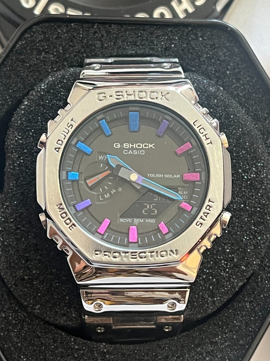 CASIO G-SHOCK GM-B2100PC-1AJF Full Metal Rainbow Silver CASIO G-SHOCK GM-B2100PC-1AJF Full Metal Rainbow Silver