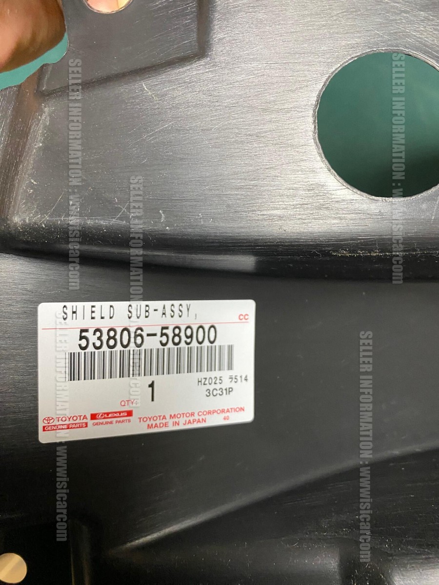 TOYOTA ALPHARD VELLFIRE GGH20 SHIELD SUB-ASSY FRONT FENDER SPLASH