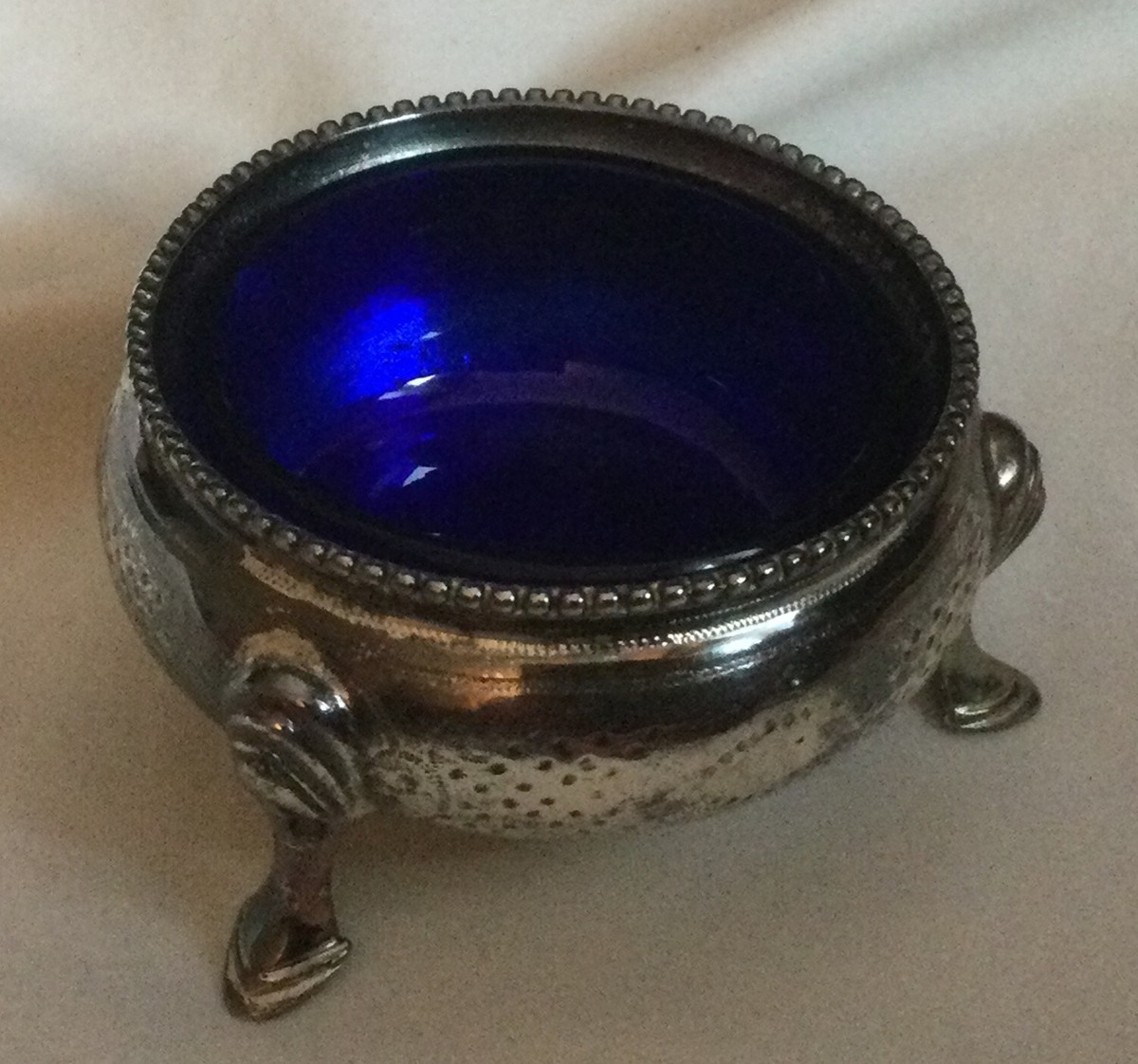 Henry Wilkinson (H.W. & Co.) Round Silver Plate Footed Open