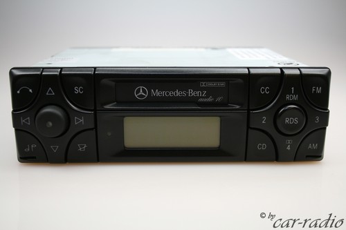 Original Mercedes R107 Radio Audio 10 BE3100 Becker Kassettenradio SL-Klasse RDS - Bild 4 von 10