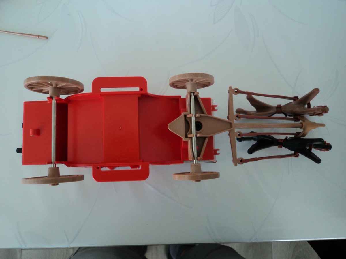 PLAYMOBIL Vintage Western Diligence Set 3245-B De 1988 – Complet Avec Notice
