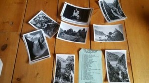 27 black and white vintage Wyoming photos by F. J. Hiscock Cody with listing