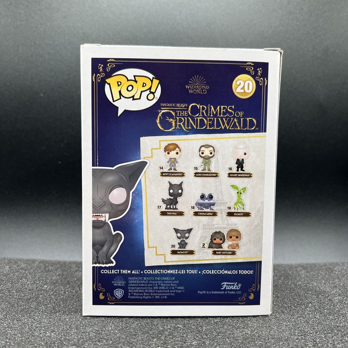 アメコミ Funko Pop! Matagot #20 FUNKO POP ! MATAGOT 20 GLOWS