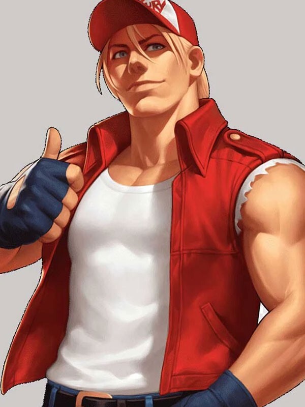 Handmade Real Bout Fatal Fury Terry Bogard The King Of Fighters Terry Vest