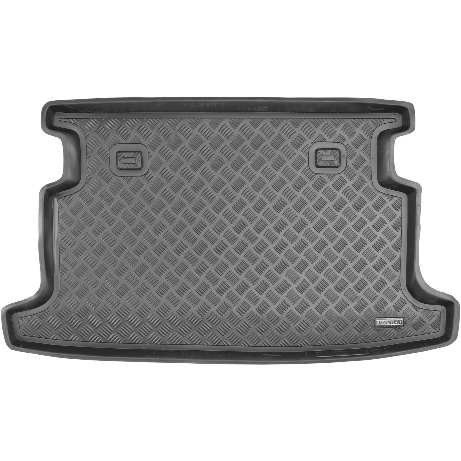 Tapis de coffre Toyota Corolla X Rezaw-Plast antidérapant en caoutchouc noir