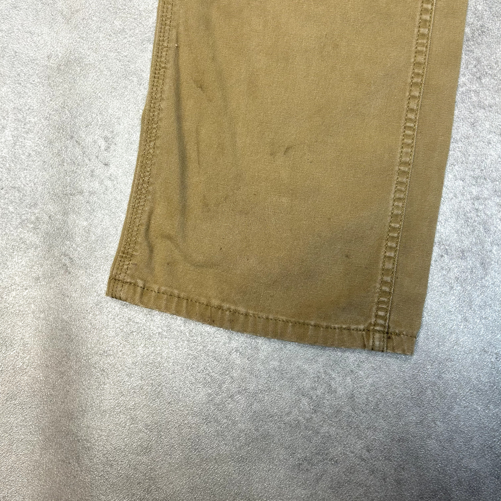 Carhartt Trousers Womens 28" Regular Fit Carpenter Canvas Workwear Pants, Beige image 9