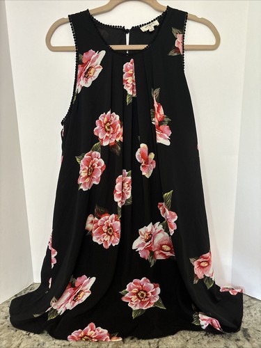 UMGEE WOMENS BOHO CHIC CORE FAIRY CORE FLORAL DRESS SZ S