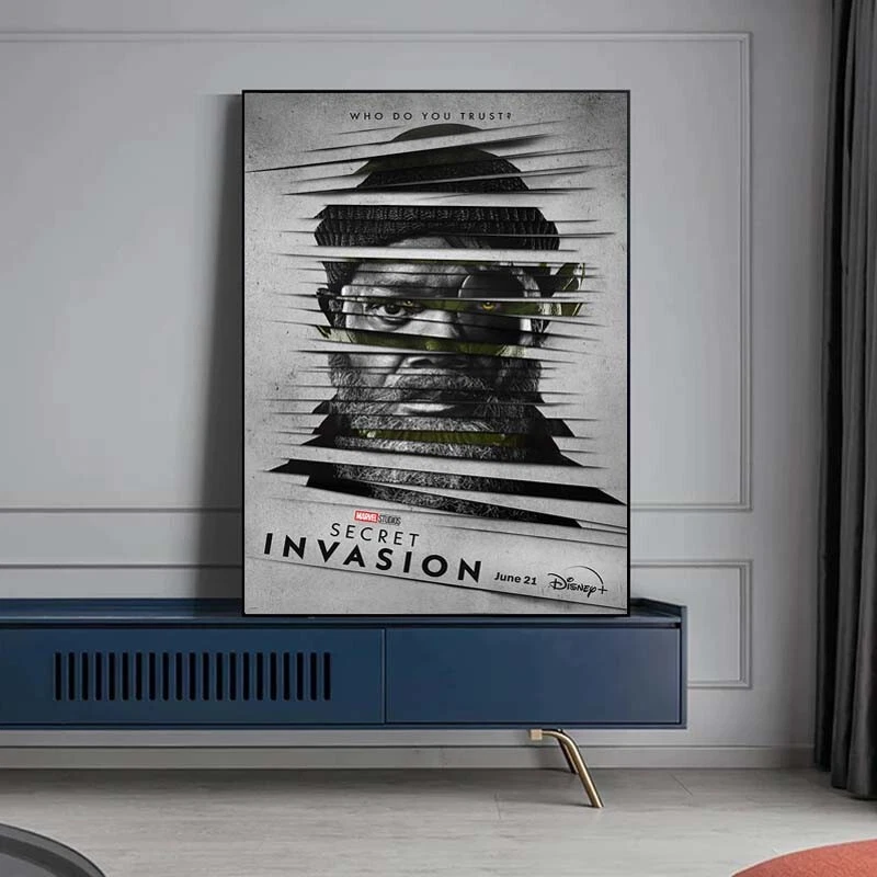 Marvel Studios Secret Invasion Poster Fan Art Home Decor Poster Canvas -  REVER LAVIE