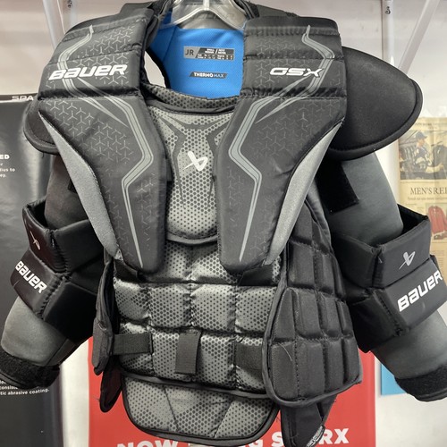 Junior Size Small / Medium Bauer GSX Ice Hockey Goalie Chest & Arm
