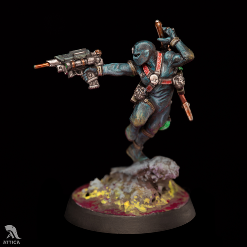 Clade Adamus Assassin painted figure Horus Heresy Pre-Sale | Art - Picture 2 of 5