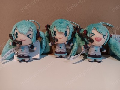 Hatsune Miku Mini Keychain Backpack Plush 3  Taito New NWT *Read Description 