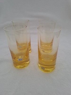 Moser Czechoslovakia Glas Gläser Oldrich Lipa, 1968 Kristall Whisky?Wasser?