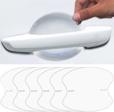 10pcs Clear Car Door Handle Scratch Potector TPU Car Door Sticker Universal