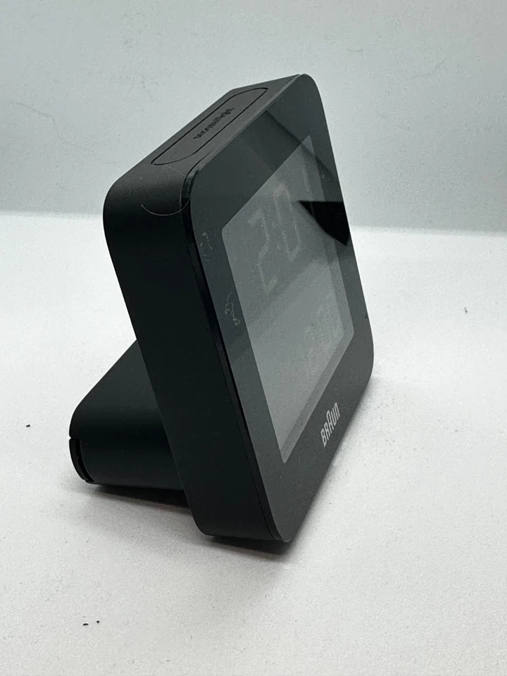 BRAUN BC09B DIGITAL ALARM CLOCK BLACK LCD SNOOZE BACKLIGHT - Image 4 of 4