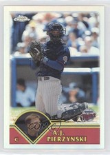 2003 Topps Chrome Silver Refractor AJ Pierzynski #412 h8k