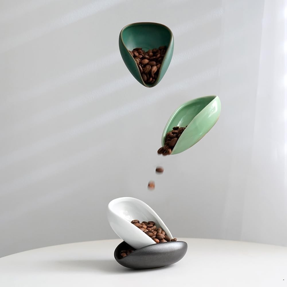 Coffee Bean Dosing Cup Ceramic Dosing Dish for Coffee Beans Coffee Been Dosin...