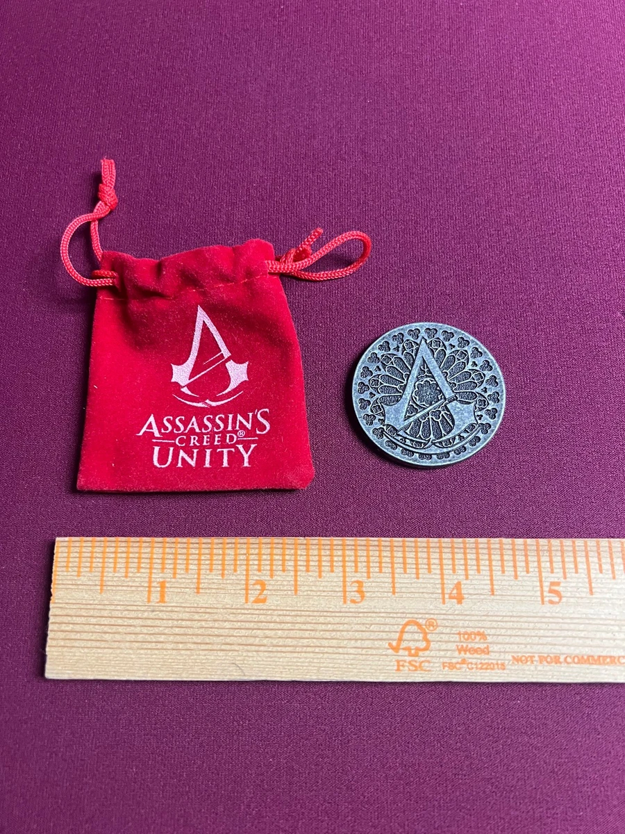 Médaillon Assassin's Creed III « Join Or Die » – Gameloft 2010, Édition Limitée, Objet De Collection Rare Pour Fans