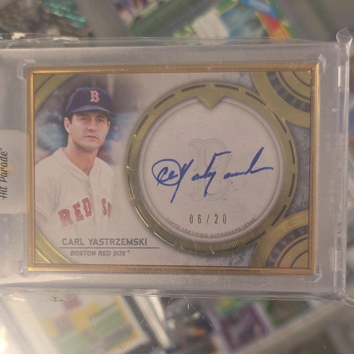 Carl Yastrzemski Autographed Baseball Cards for sale | eBay