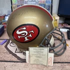 Joe Montana Signed San Francisco 49ers Full-Size Authentic Helmet w/ COA
