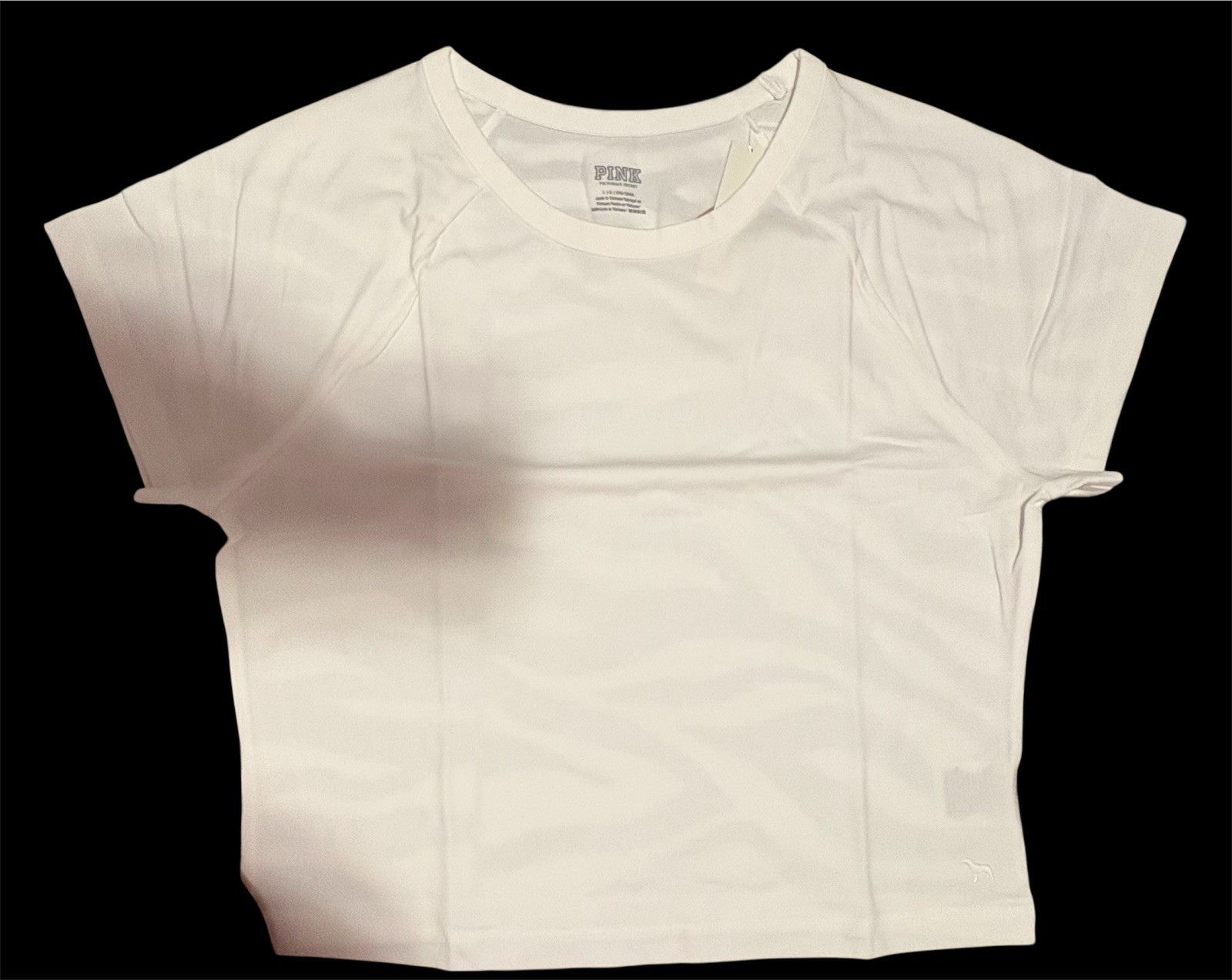 PINK Victoria’s Secret White Crop Top
