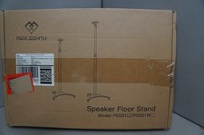 PERLESMITH SPEAKER FLOOR STANDS UNIVERSAL BLACK