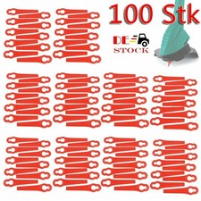 100x Kunststoffmesser Ersatzmesser Messer für Bosch ART 26 Li Akku Rasentrimmer