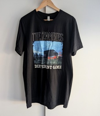 The Zombies Different Game T-Shirt Black Size Large Music Band Rock Band 2023