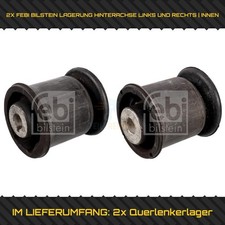 2X FEBI BILSTEIN LAGERUNG, LENKER HINTERACHSE LINKS + RECHTS AUSSEN INNEN