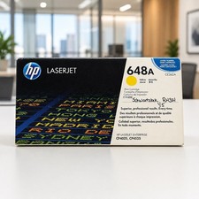 Genuine HP 648A CE262A Yellow Toner OEM CP4025 CP4525 New Sealed