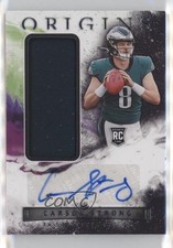 2022 Panini Origins Rookie Jumbo Jersey Auto Carson Strong #153 Auto 1ek2