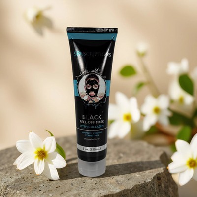Firming Renewal | Black Peel-Off Facial Mask with Collagen from SPAscriptions