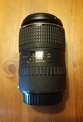 Tokina AT-X PRO 100mm F/2 .8  Macro für Canon EF Mount Objektiv